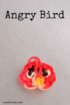 angry bird rainbow loom