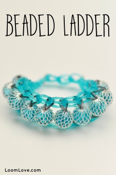 Ladder rubber band bracelet on sale