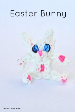 bunny easter rainbow loom