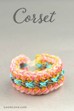 corset rainbow loom