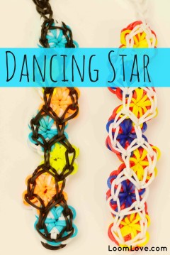 dancing star rainbow loom