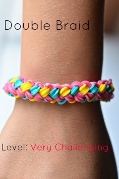 double braid rainbow loom