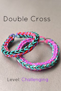 double cross bracelet