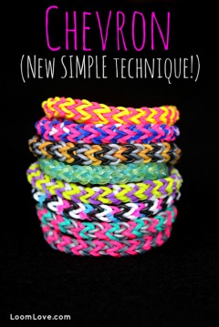 easy chevron bracelet