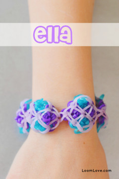 Ella Rainbow Loom Bracelet