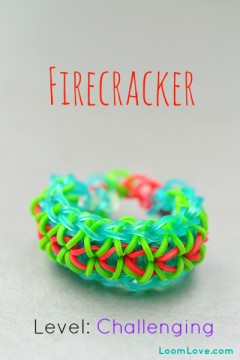 firecracker rainbow loom