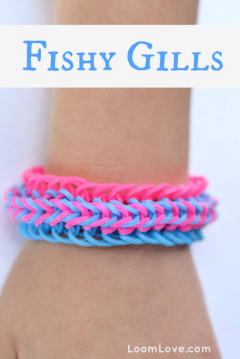 fishy gills bracelet