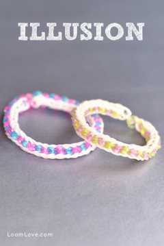 illusion rainbow loom