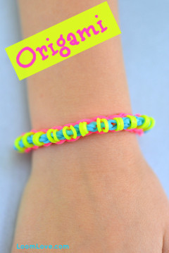 origami rainbow loom