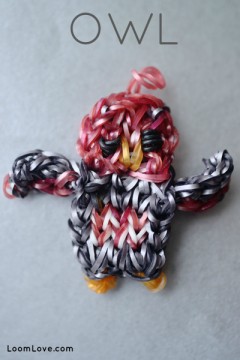 owl rainbow loom