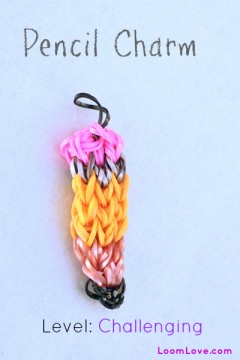 pencil charm