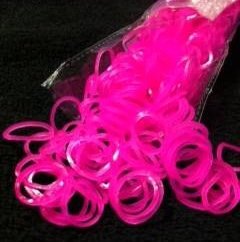 pink jelly rubber bands