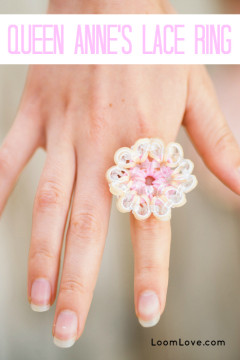 queen annes lace ring