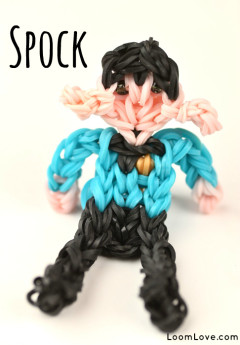 rainbow loom spock