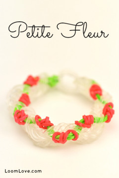 petite fleur rainbow loom