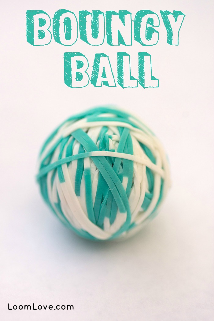 How to Make a Rainbow Loom Bouncy Ball