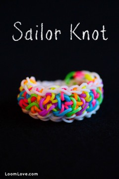 sailor knot rainbow loom