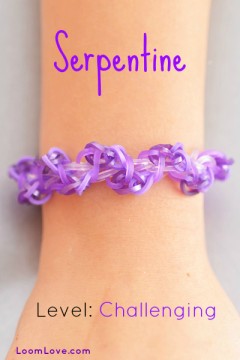 serpentine rainbow loom