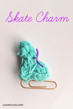 skate charm rainbow loom