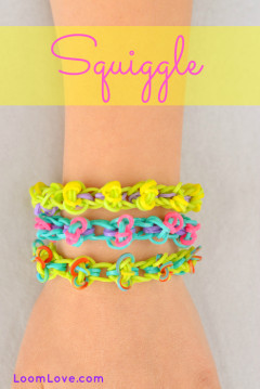 squiggle rainbow loom