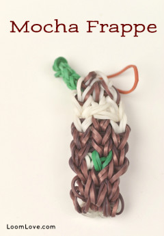 starbucks mocha rainbow loom