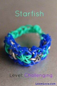 starfish rainbow loom