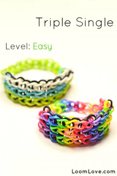 Triple-single-bracelet