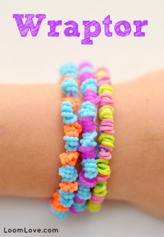 rainbow loom wraptor bracelet