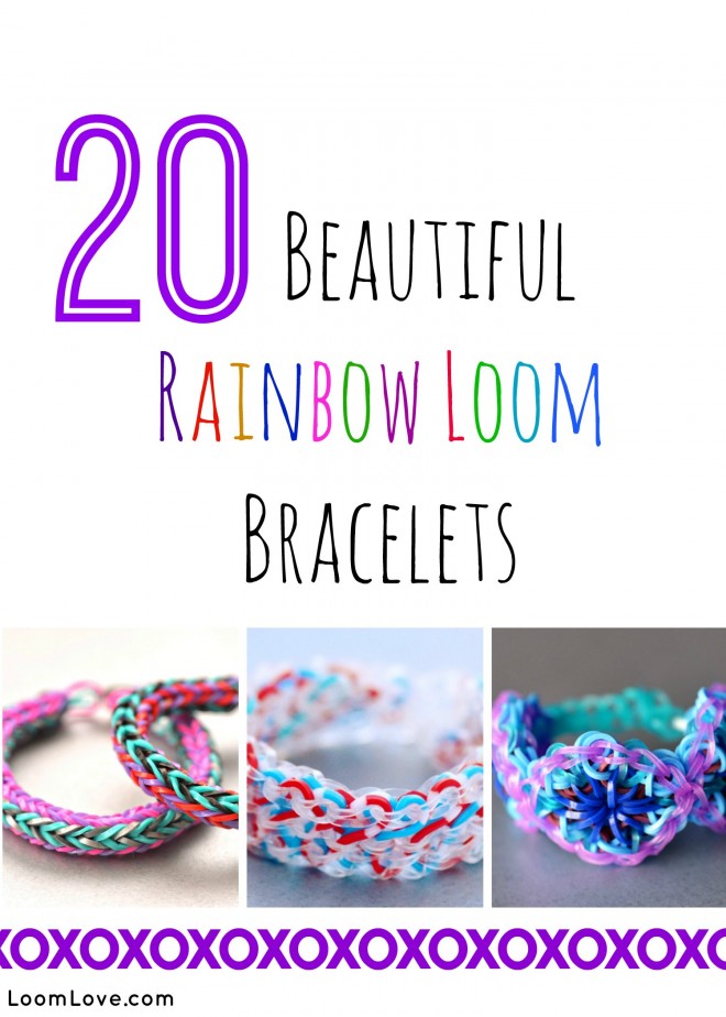 How to Make a Double Cross Rainbow Loom Bracelet