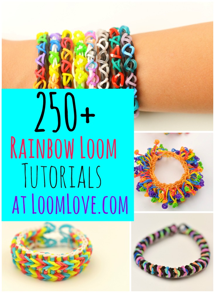 250+ Loom Band Designs at Loom Love