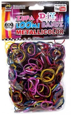 metallic loom bands colors