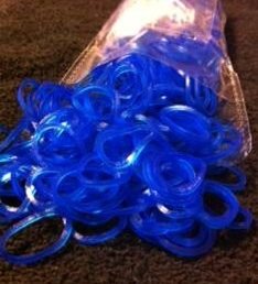 navy blue jelly rubber bands