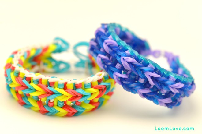 How to Make a Rainbow Loom Pike Bracelet