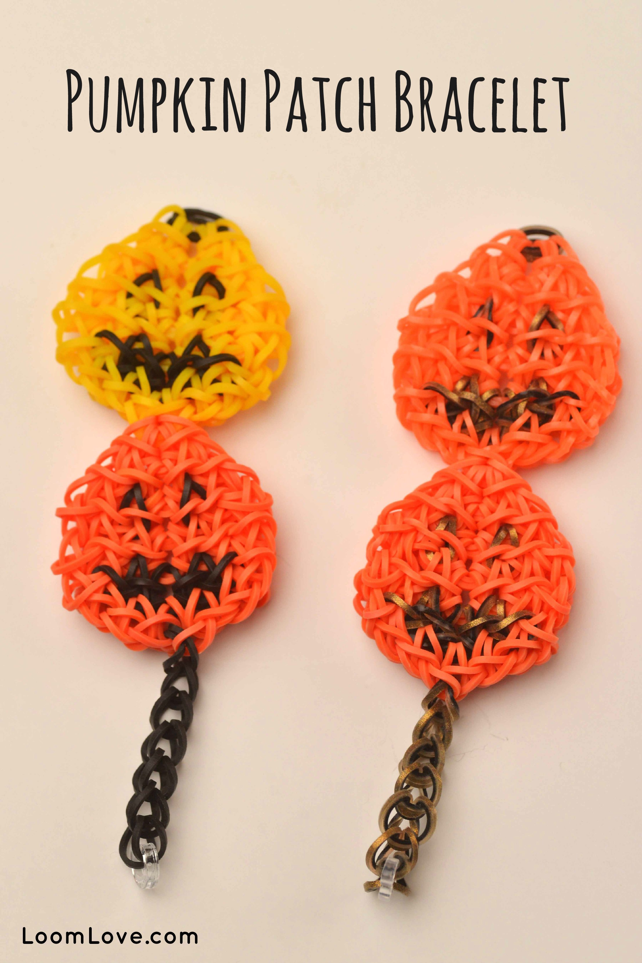 How to Make a Pumpkin Patch Bracelet