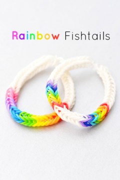 rainbow fishtail