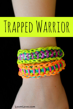 trapped warrior rainbow loom