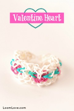 valentine hearts bracelet